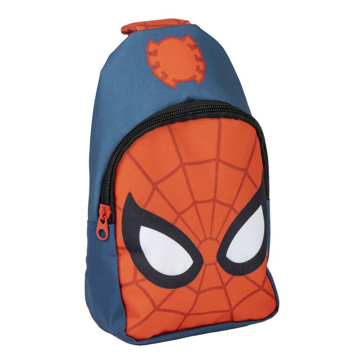 Sac à dos enfant Spider-Man Sac bandoulière Bleu Rouge 13 x 23 x 7 cm