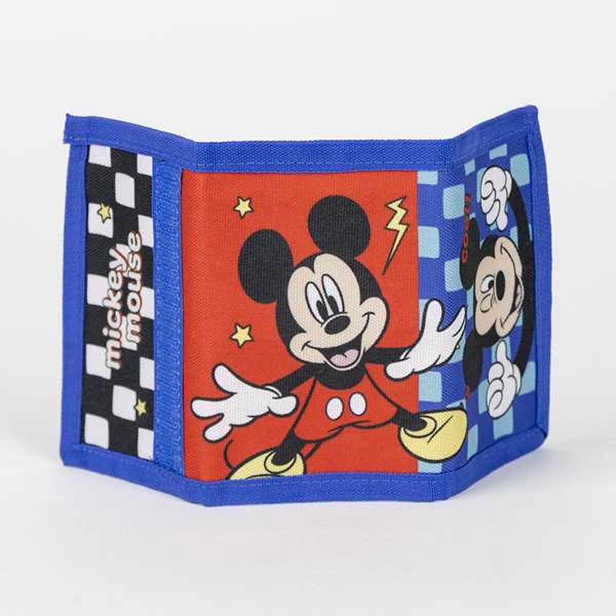 Set aus Sonnenbrille und Portemonnaie Mickey Mouse 2 Stücke Blau