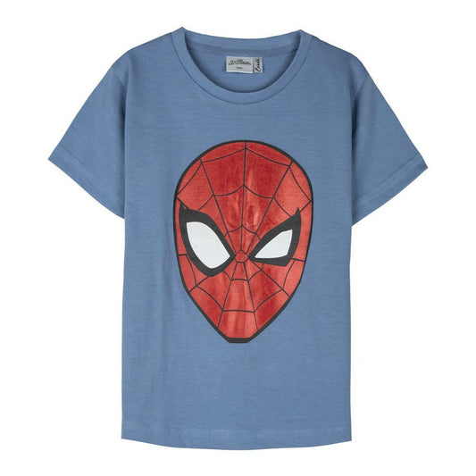 Kurzarm-T-Shirt für Kinder Spider-Man Blau