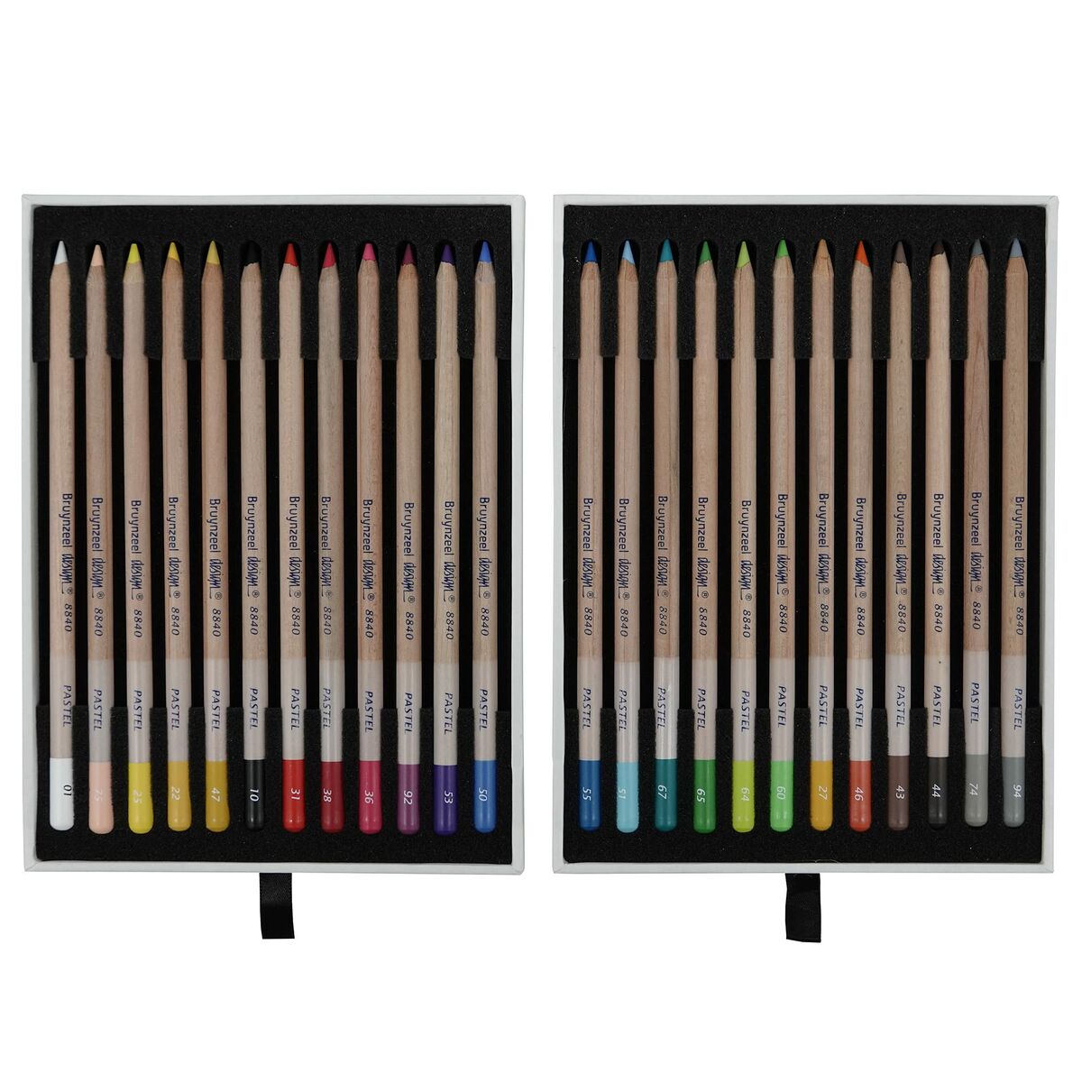 Pastel pencil Bruynzeel Design 24 Pieces Case Multicolour
