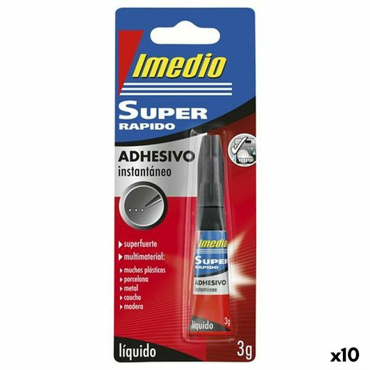 Adhésif instantané Imedio Super 3 g (10 Unités)