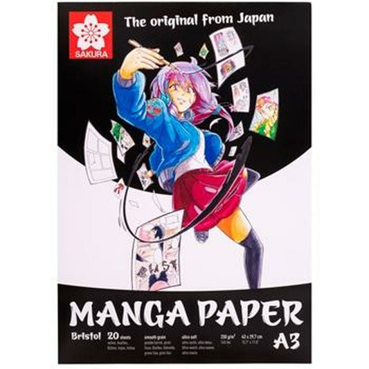 Bloc à dessin Talens Sakura Manga A3