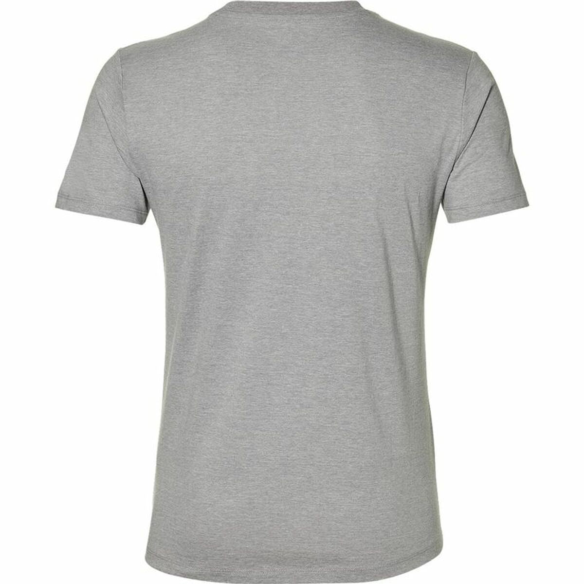 T-shirt à manches courtes homme Asics Big Logo Gris Homme