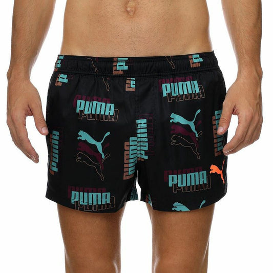 Men’s Bathing Costume Puma Swim Logo Black