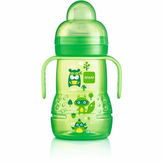 Baby's bottle MAM Transition Green 220 ml
