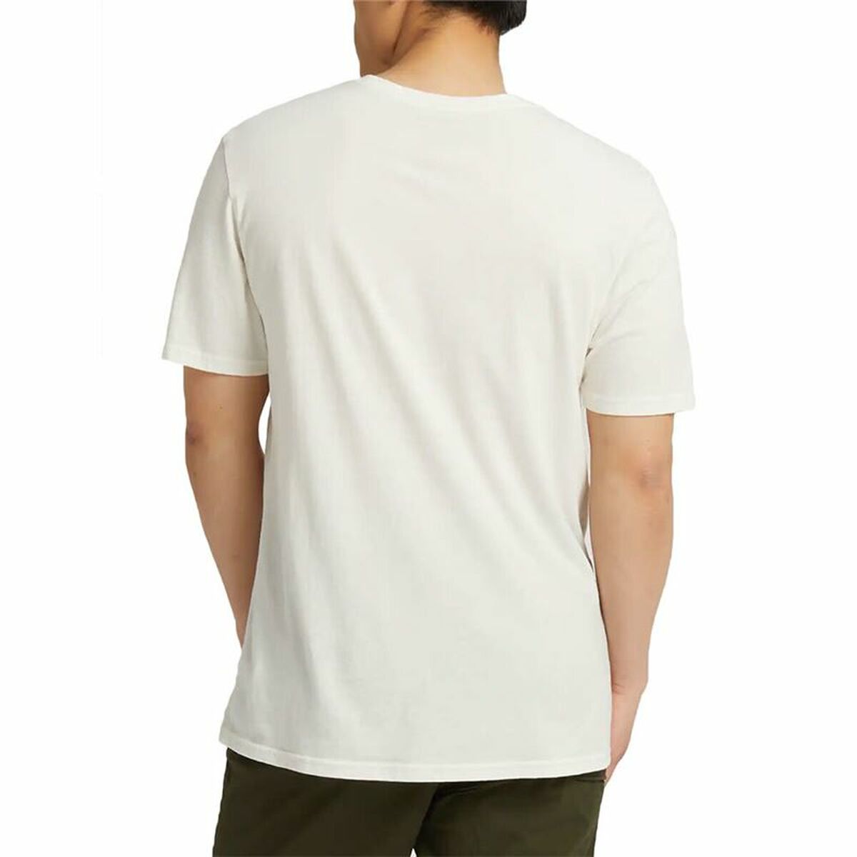 T-shirt à manches courtes homme Burton Colfax  Blanc Unisexe