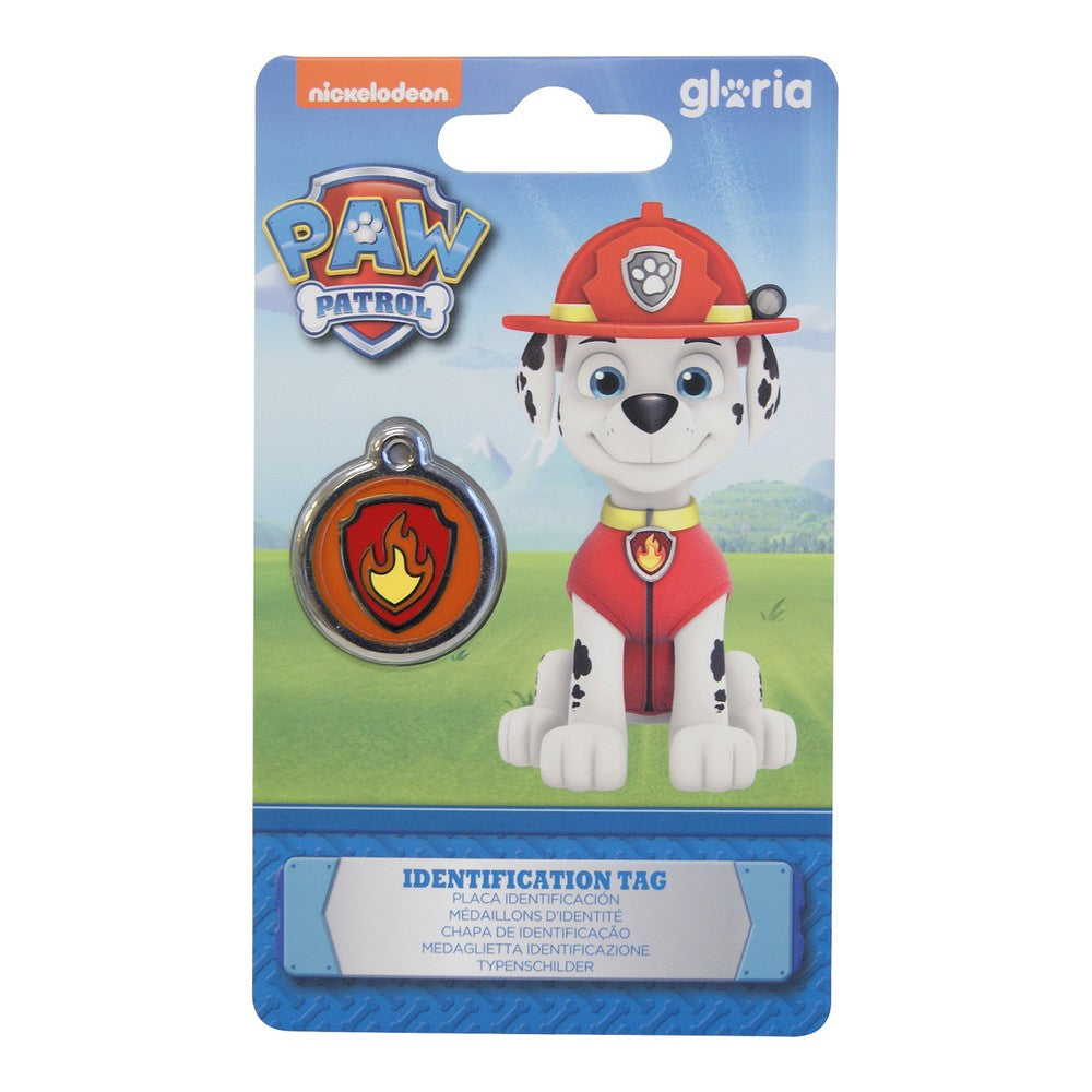 Identification plate for collar The Paw Patrol Marshall Size M