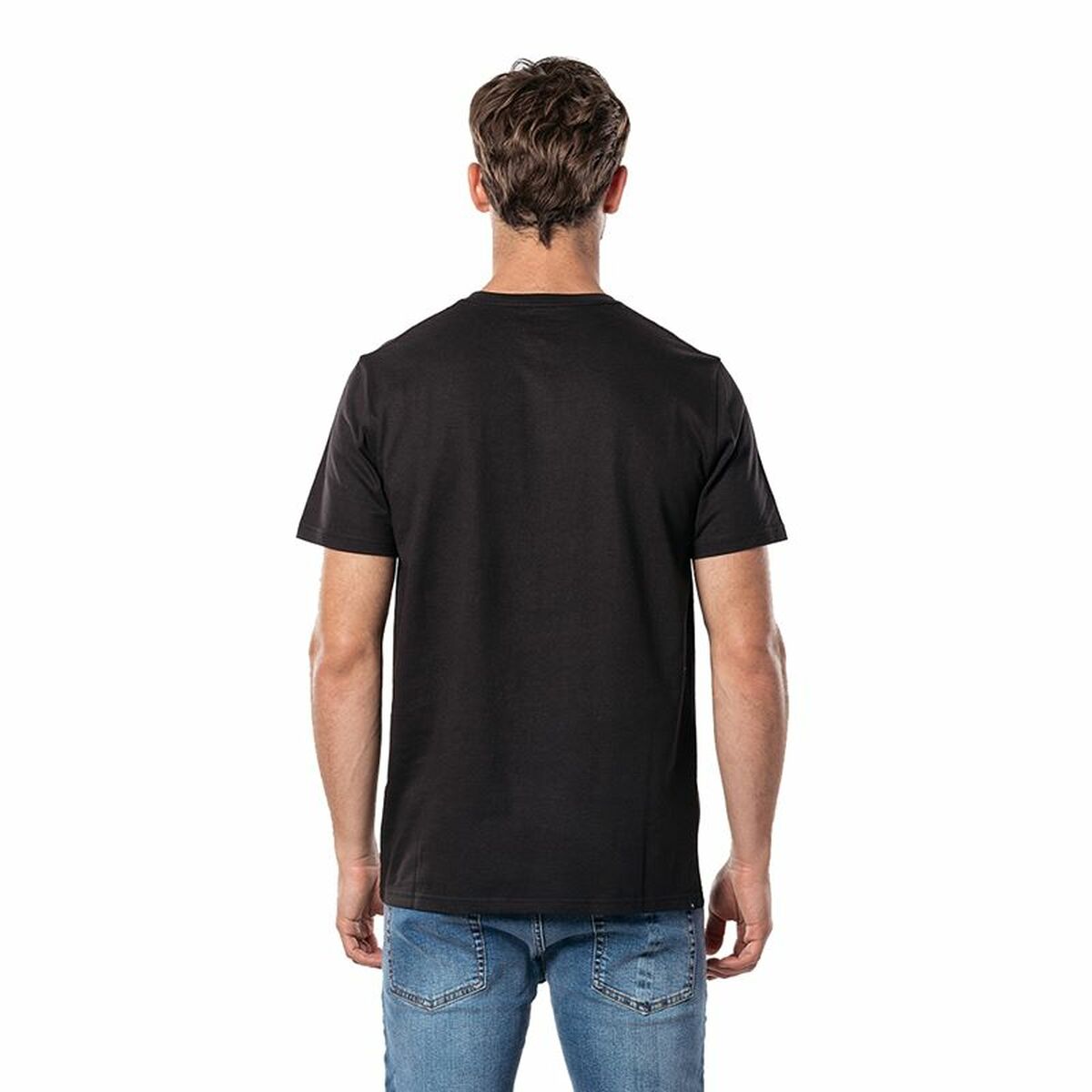 Herren Kurzarm-T-Shirt Rip Curl Hallmark Schwarz