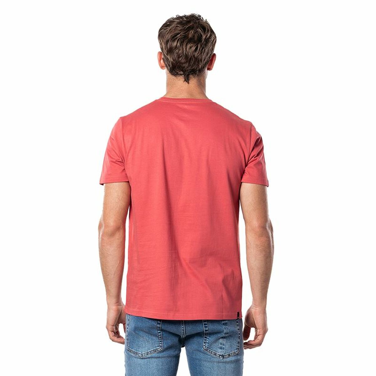 Herren Kurzarm-T-Shirt Rip Curl Hallmark Rot