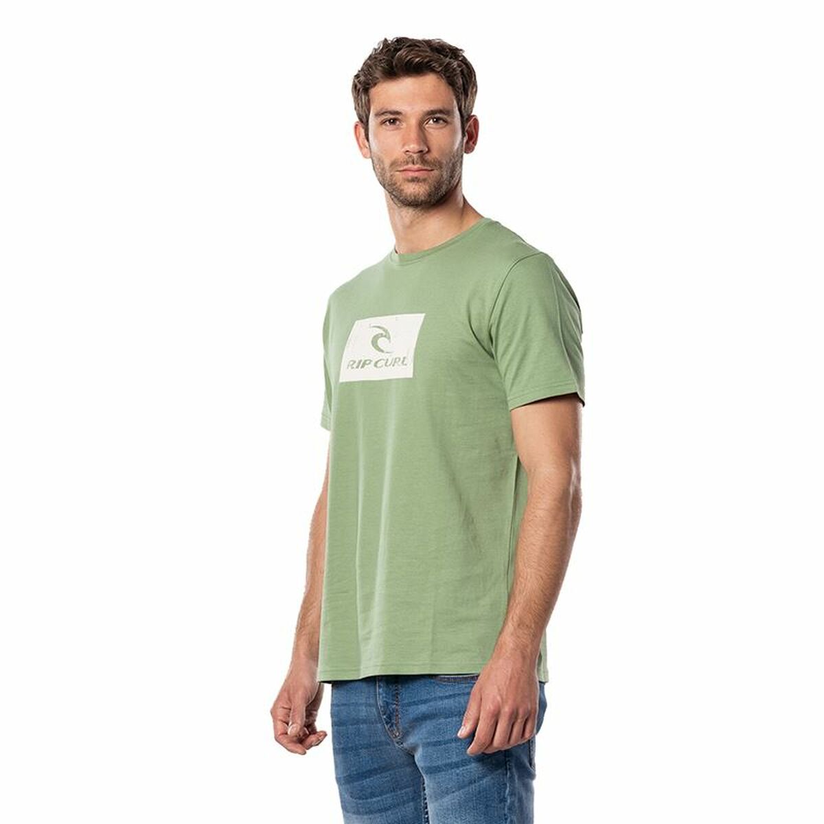 T-shirt à manches courtes homme Rip Curl Hallmark Vert