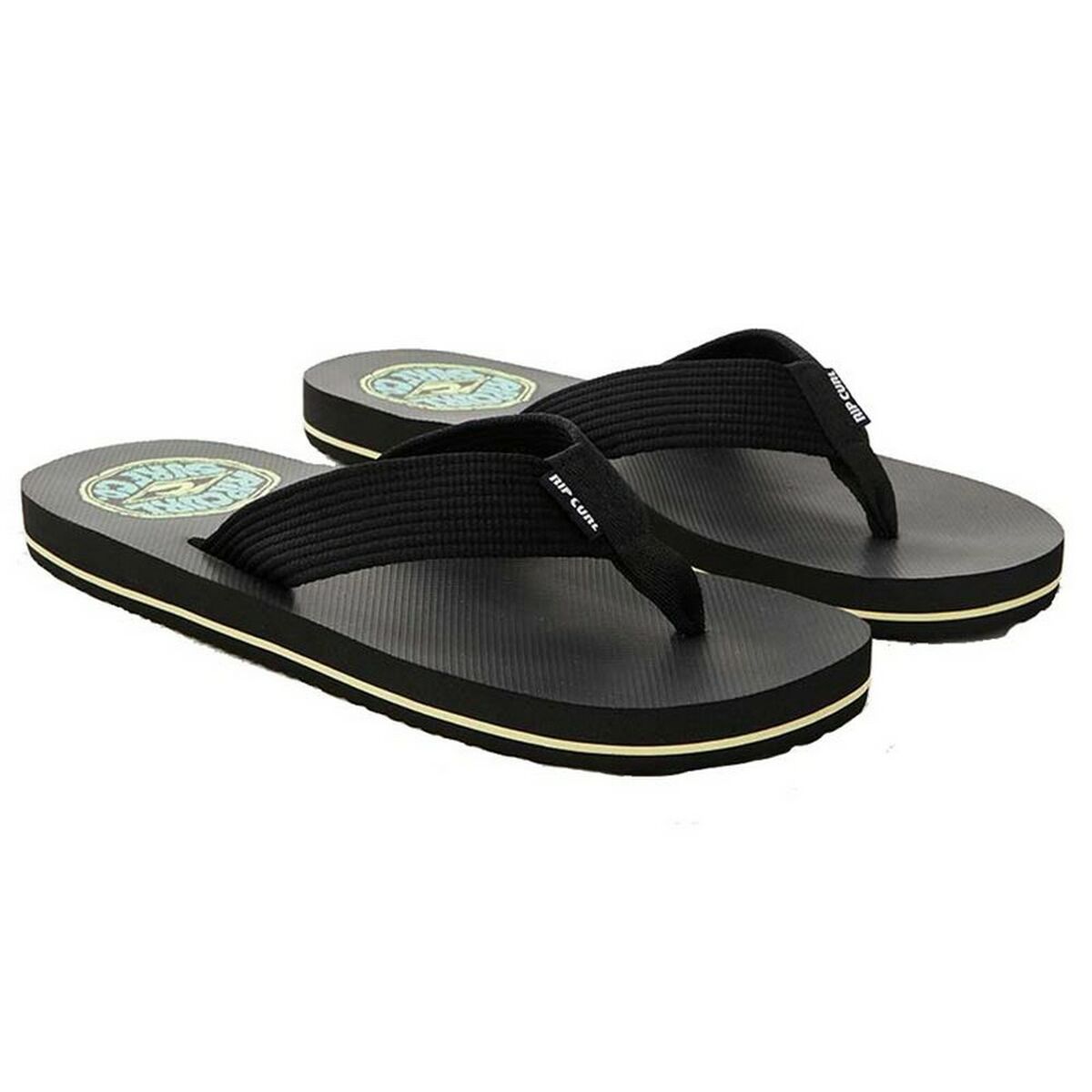 Men's Flip Flops Rip Curl Bob Cush Open Toe M Black