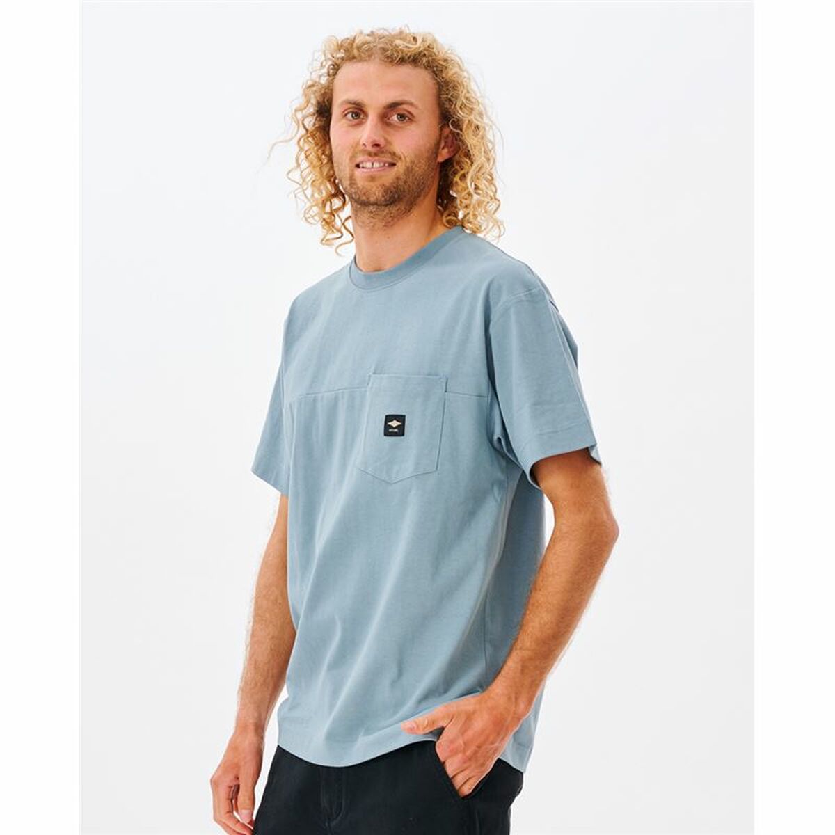 T-shirt à manches courtes homme Rip Curl Pocket Quality Surf  Bleu