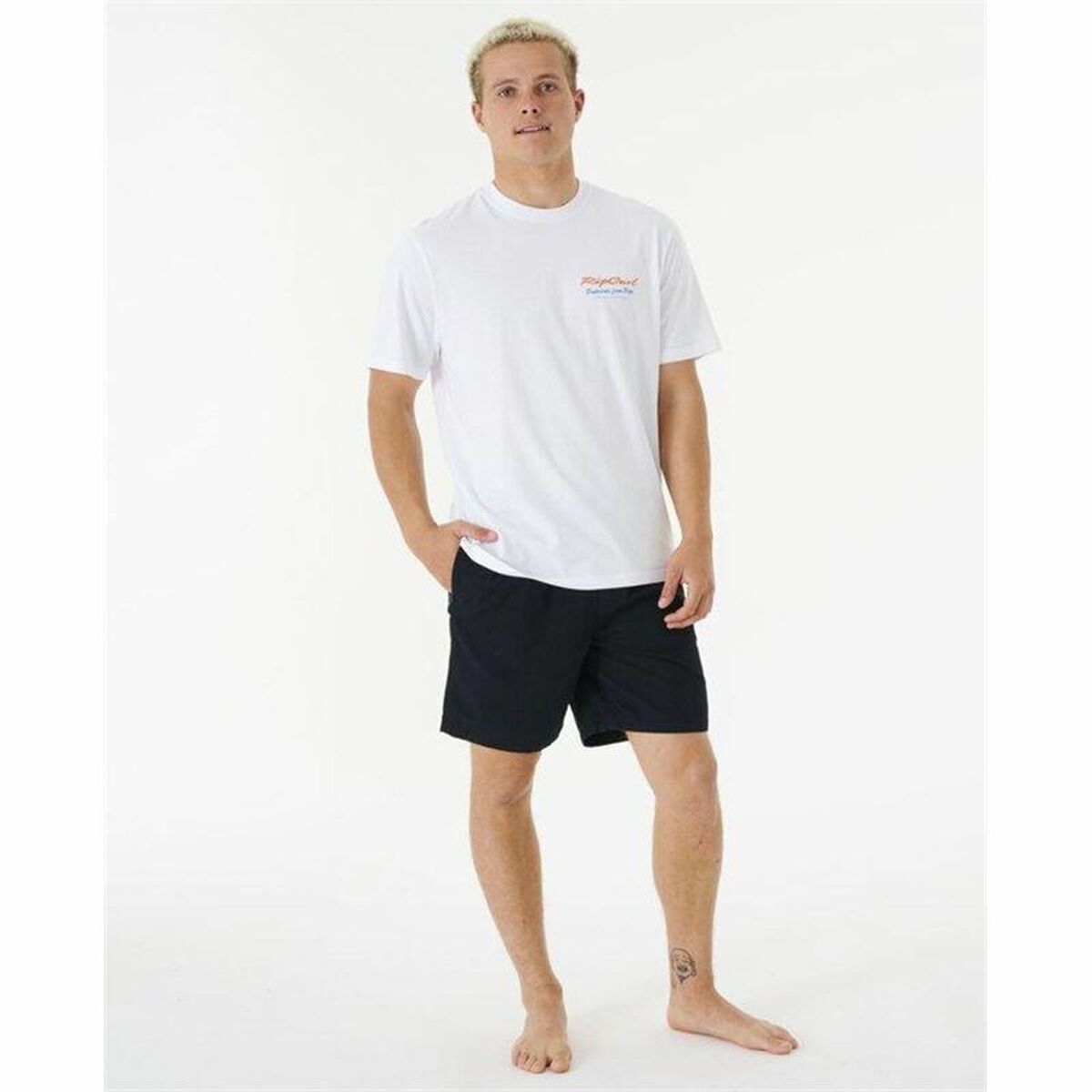 T-Shirt Rip Curl Postcards 2Nd Reef Weiß Herren