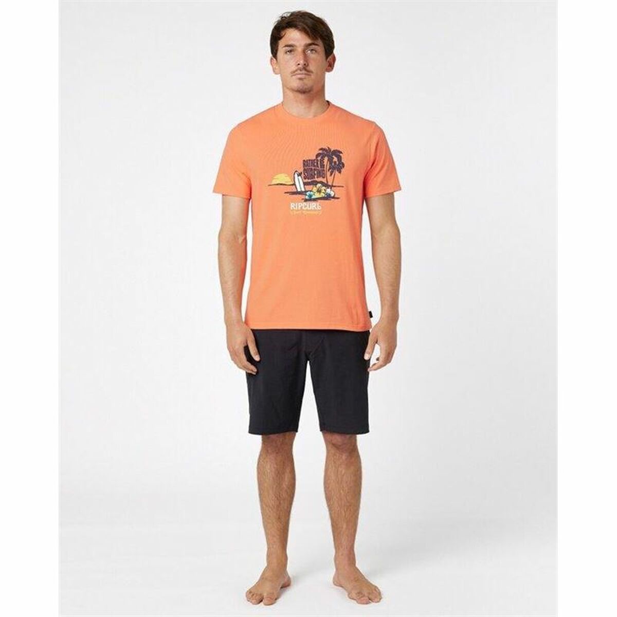 T-shirt Rip Curl Framed Orange Men