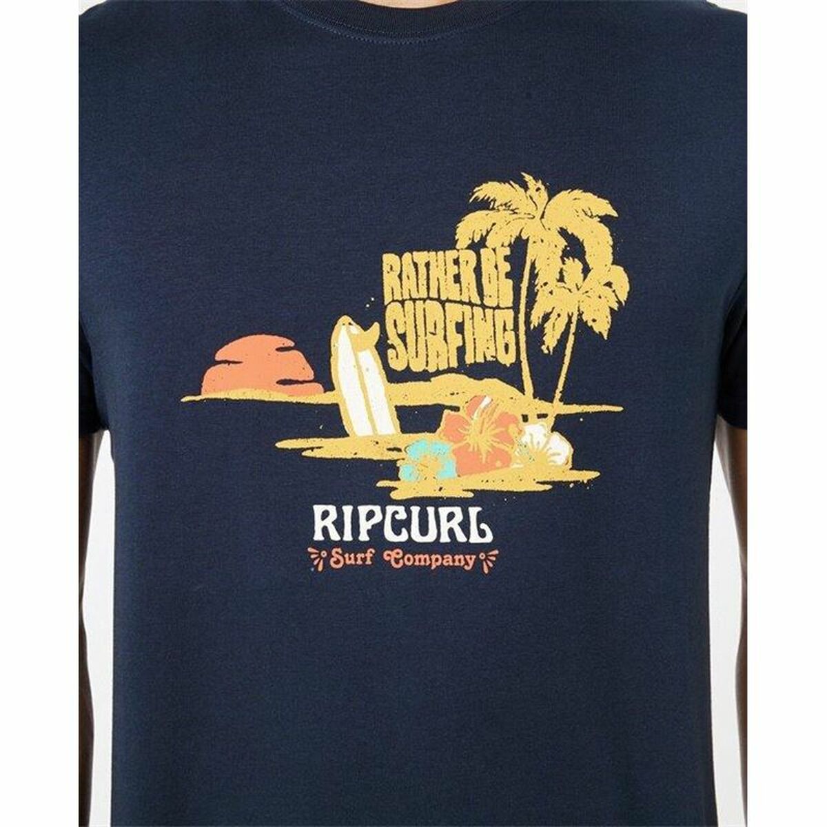 T-Shirt Rip Curl Framed Marineblau Herren