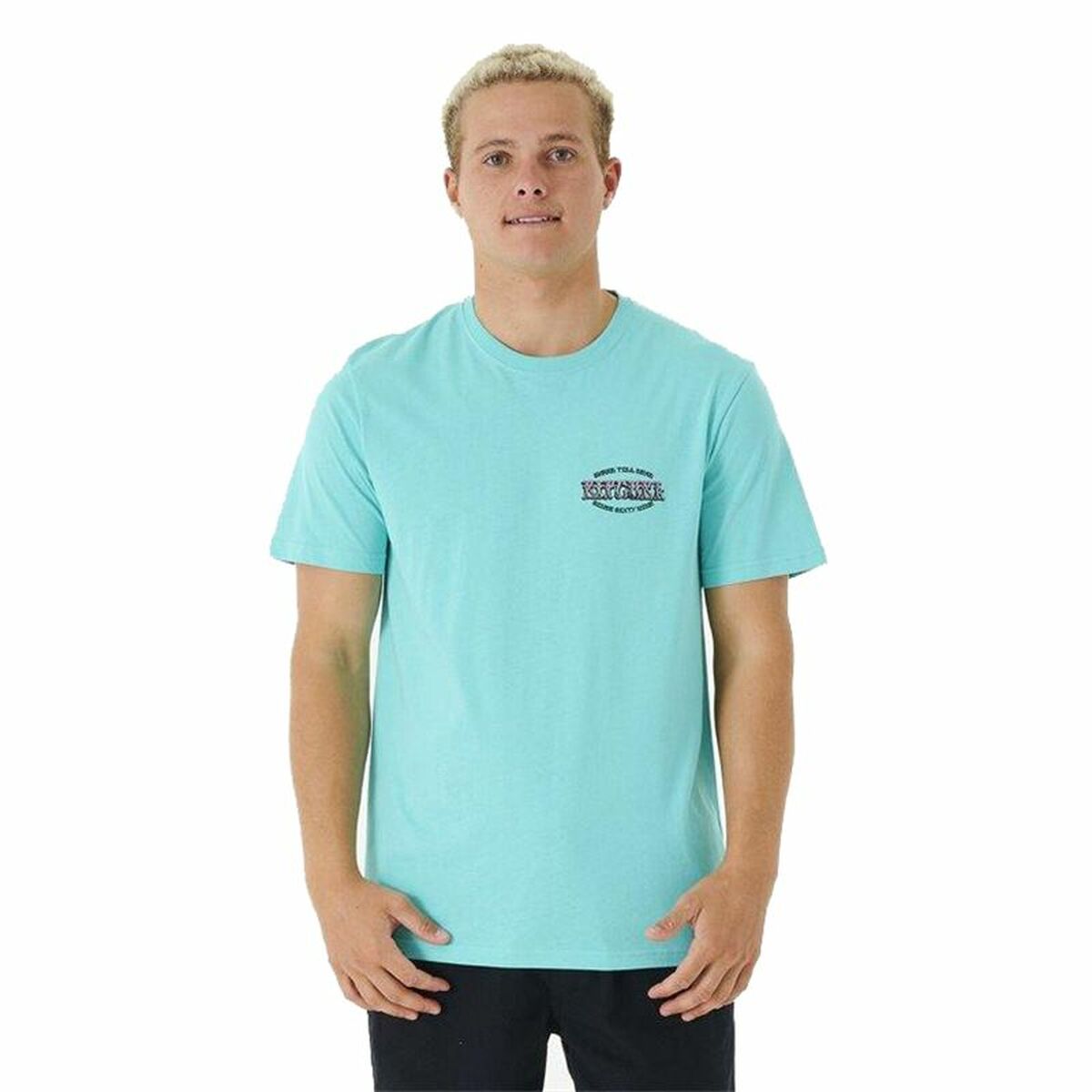 T-Shirt Rip Curl Slasher Aquamarin Herren
