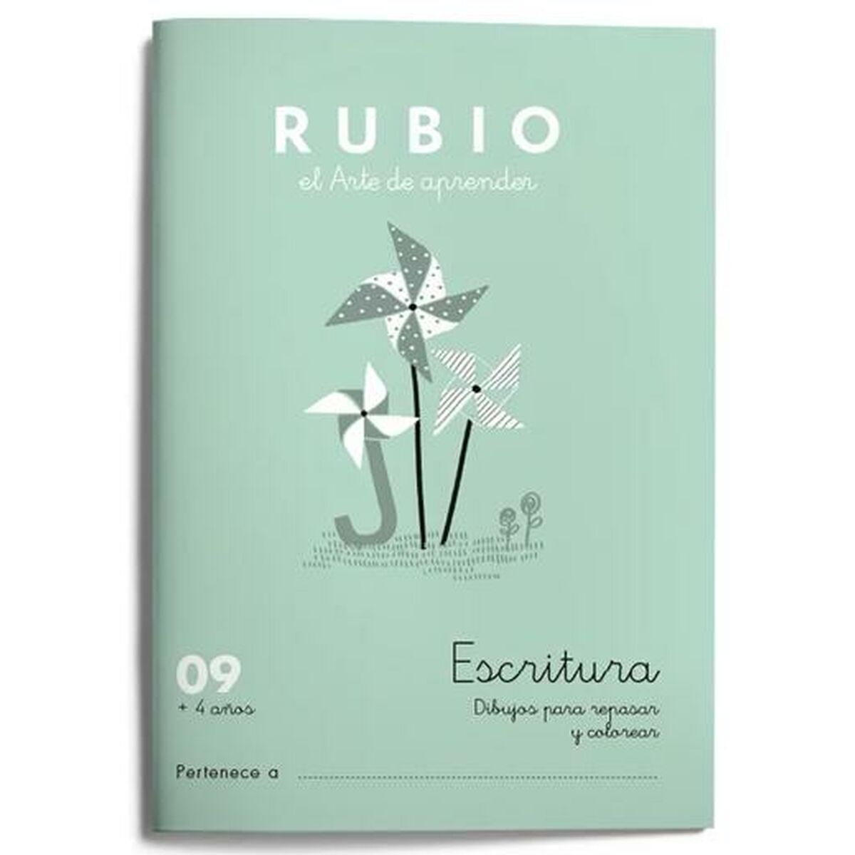 Schreib- und Kalligraphie-Notizbuch Rubio Nº9 A5 Spanisch (10 Stück)