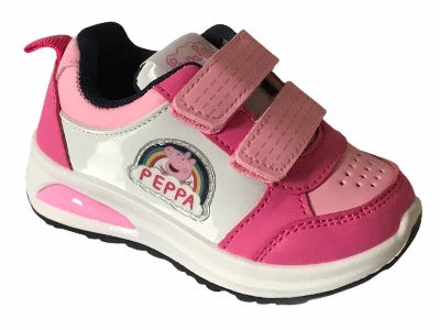 Girls' Sports Lights Peppa Pig Toddler & little Kids Trainers - Glo Selections Kids Shoes