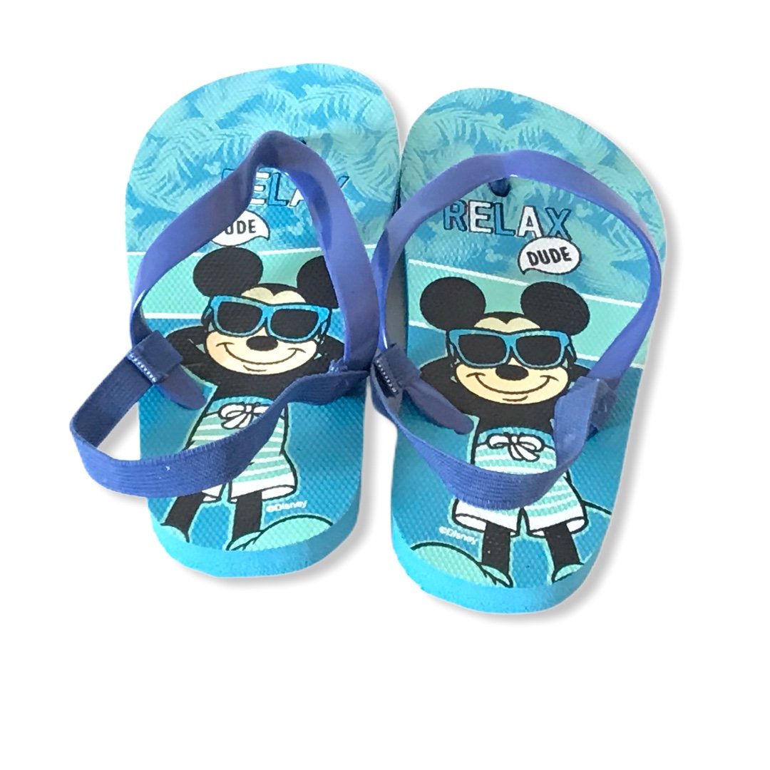 Mickey Mouse Flip Flops Sandals - Glo Selections Kids Shoes