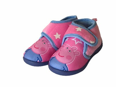 Girls' Peppa Pig Character Toddler & little Kids House Slippers (Glows in the dark) - Glo Selections Kids Shoes