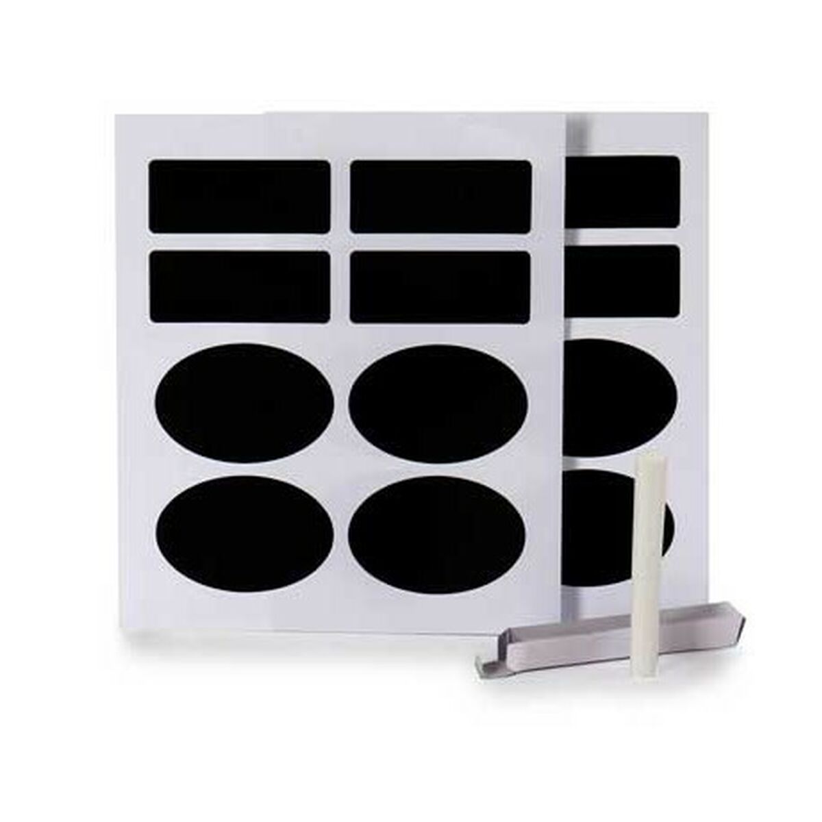 Stickers Set Black Board (72 Units)