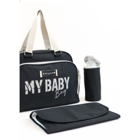 Diaper Changing Bag Baby on Board Simply Babybag Black