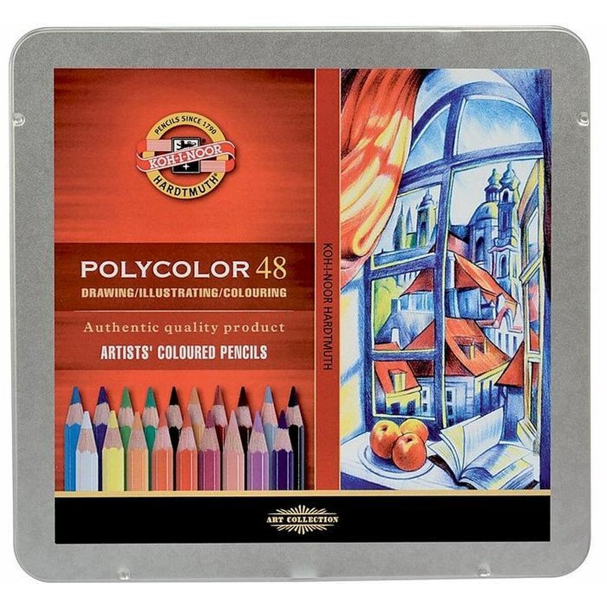 Colouring pencils Michel Polycolor 48 Pieces Multicolour
