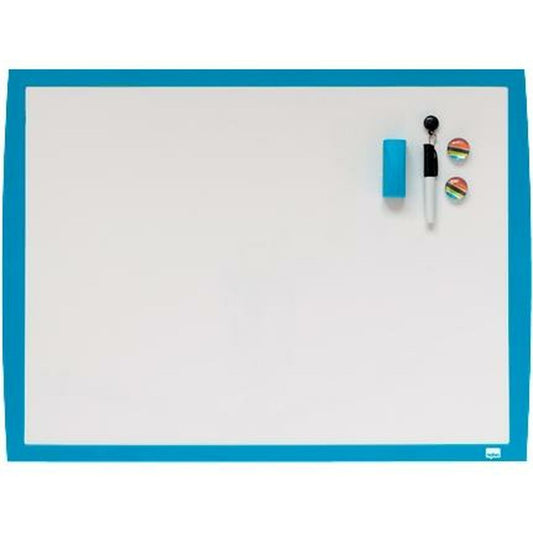 Magnetic board Nobo Blue 58,5 x 43 cm White