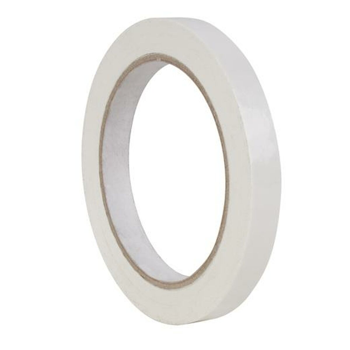 Adhesive Tape Apli 66 m 12 mm White PVC (12 Units)