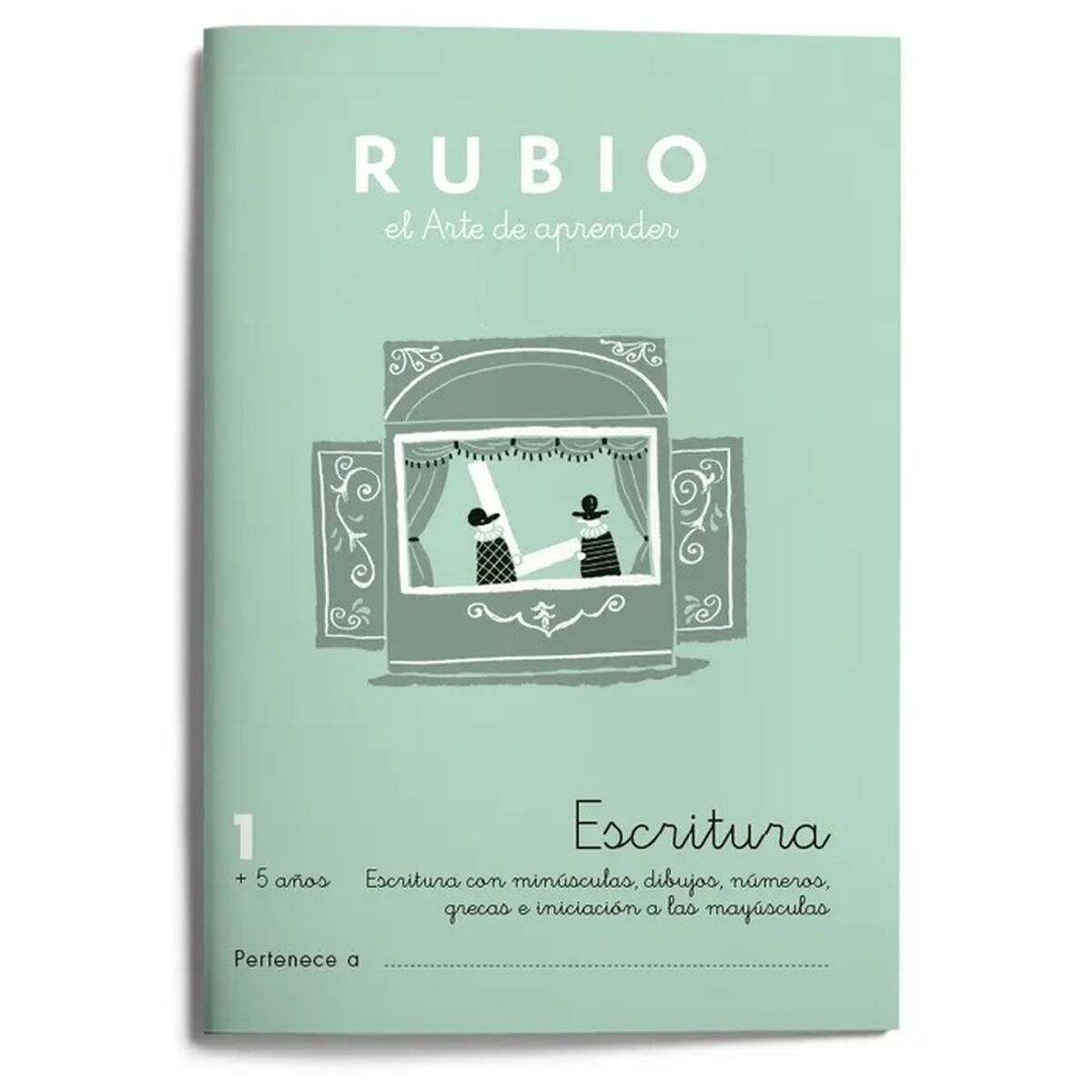Writing and calligraphy notebook Rubio Nº1 A5 Spanish 20 Sheets (10 Units)