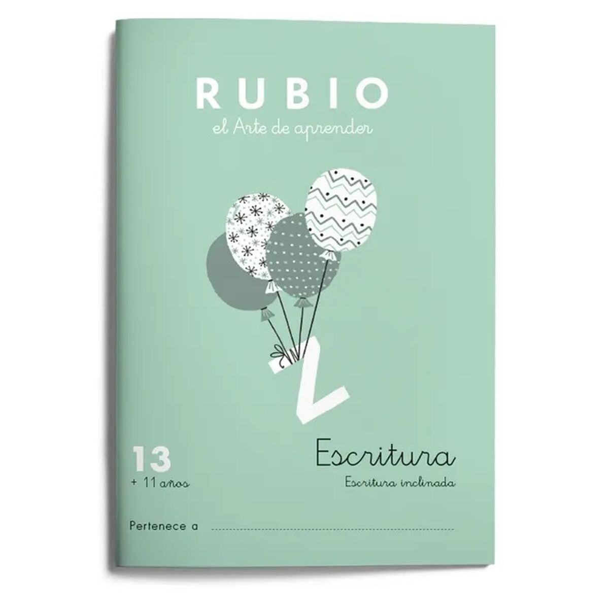 Writing and calligraphy notebook Rubio Nº13 A5 Spanish 20 Sheets (10 Units)