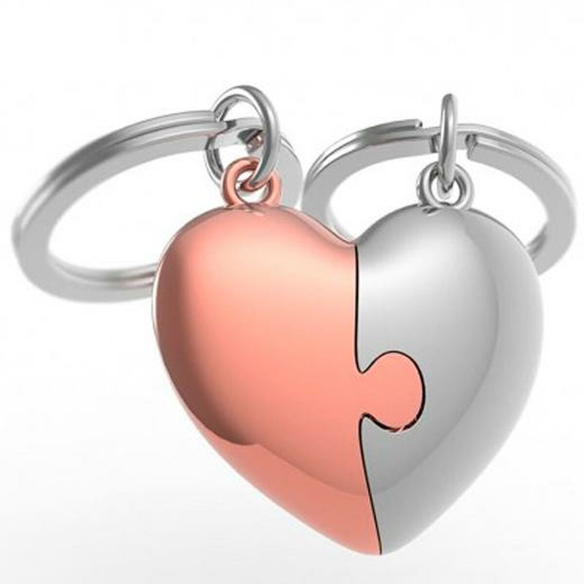 Schlüsselanhänger Metalmorphose Herz