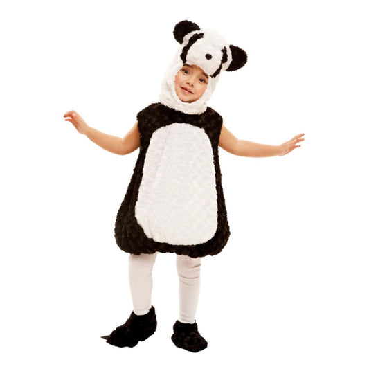 Verkleidung für Kinder My Other Me Schwarz Weiß Panda (3 Stücke)