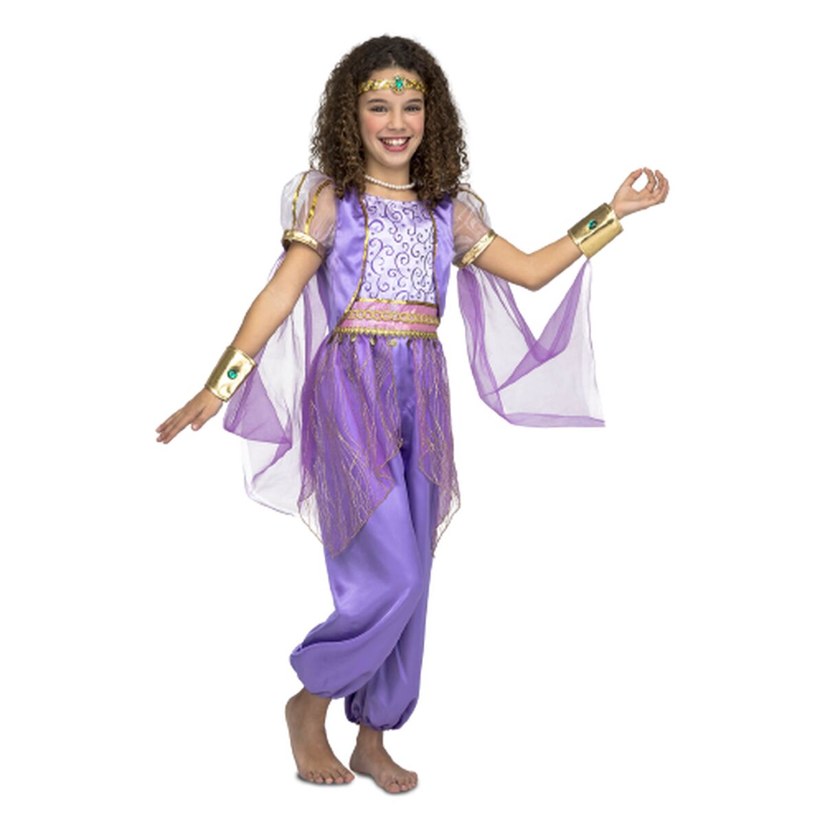 Verkleidung für Kinder My Other Me Lila Arabische Prinzessin