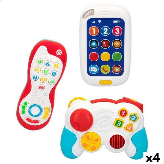 Babyspielzeug-Set PlayGo 14,5 x 10,5 x 5,5 cm (4 Stück)