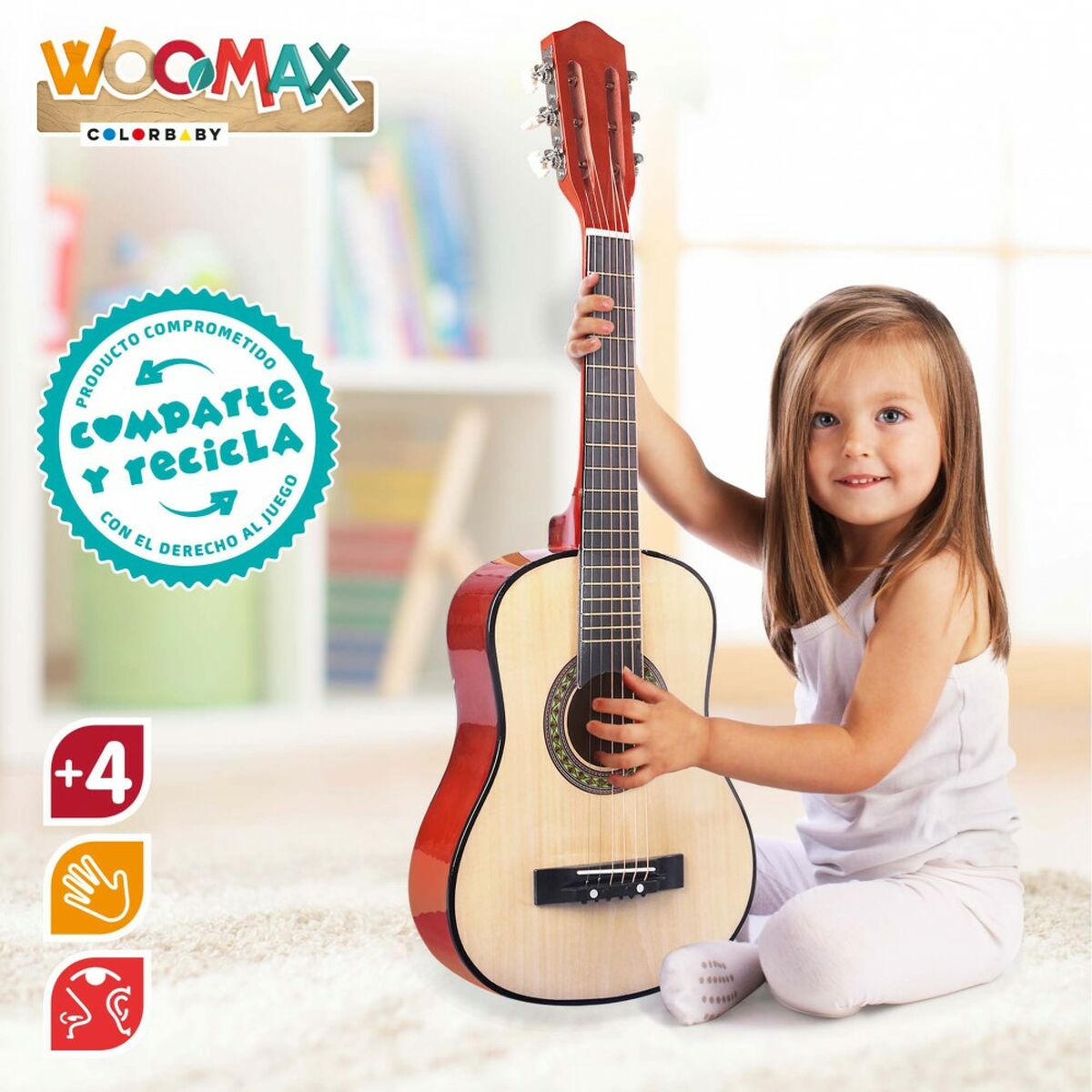 Kindergitarre Woomax 76 cm