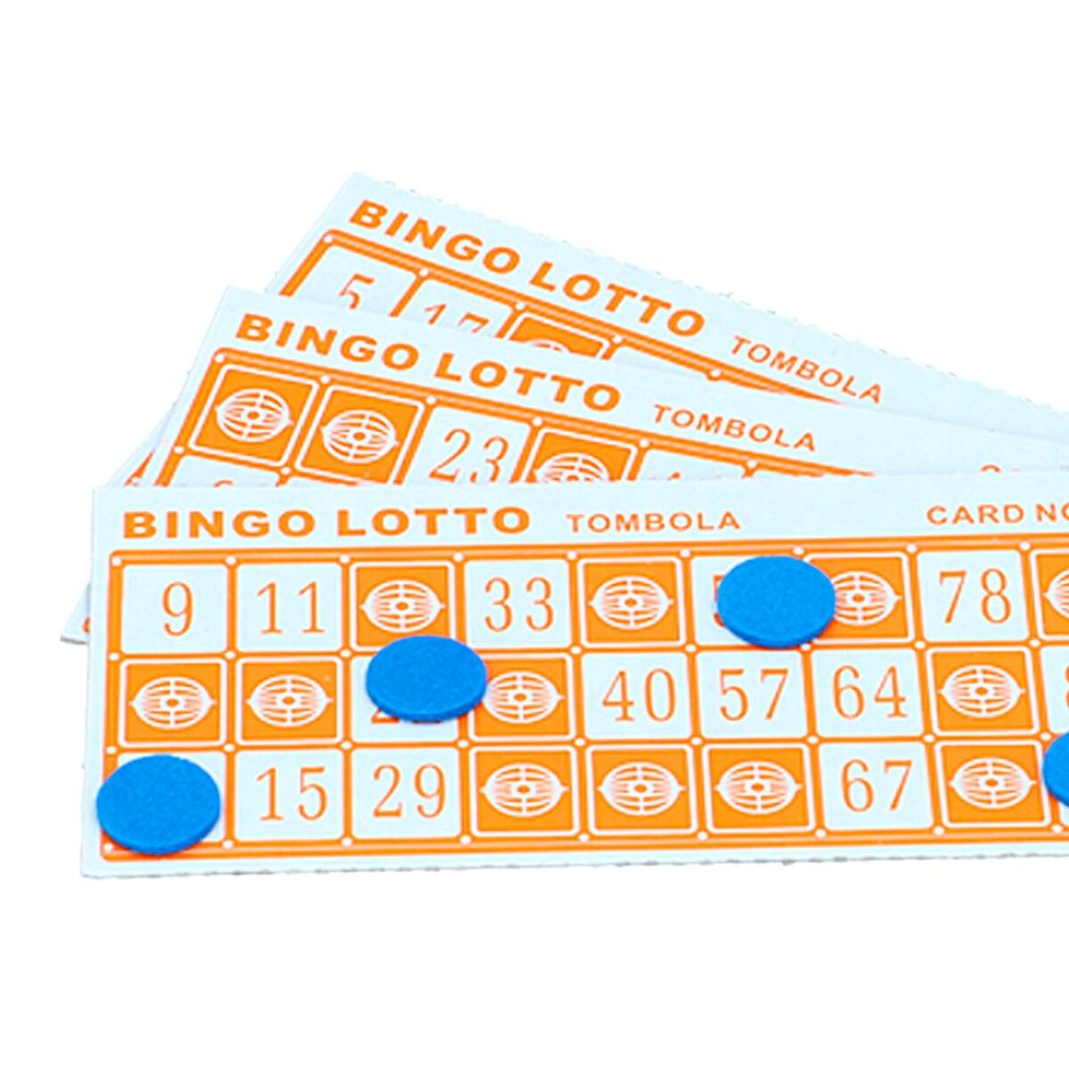 Bingo Colorbaby Blau Kunststoff (4 Stück)