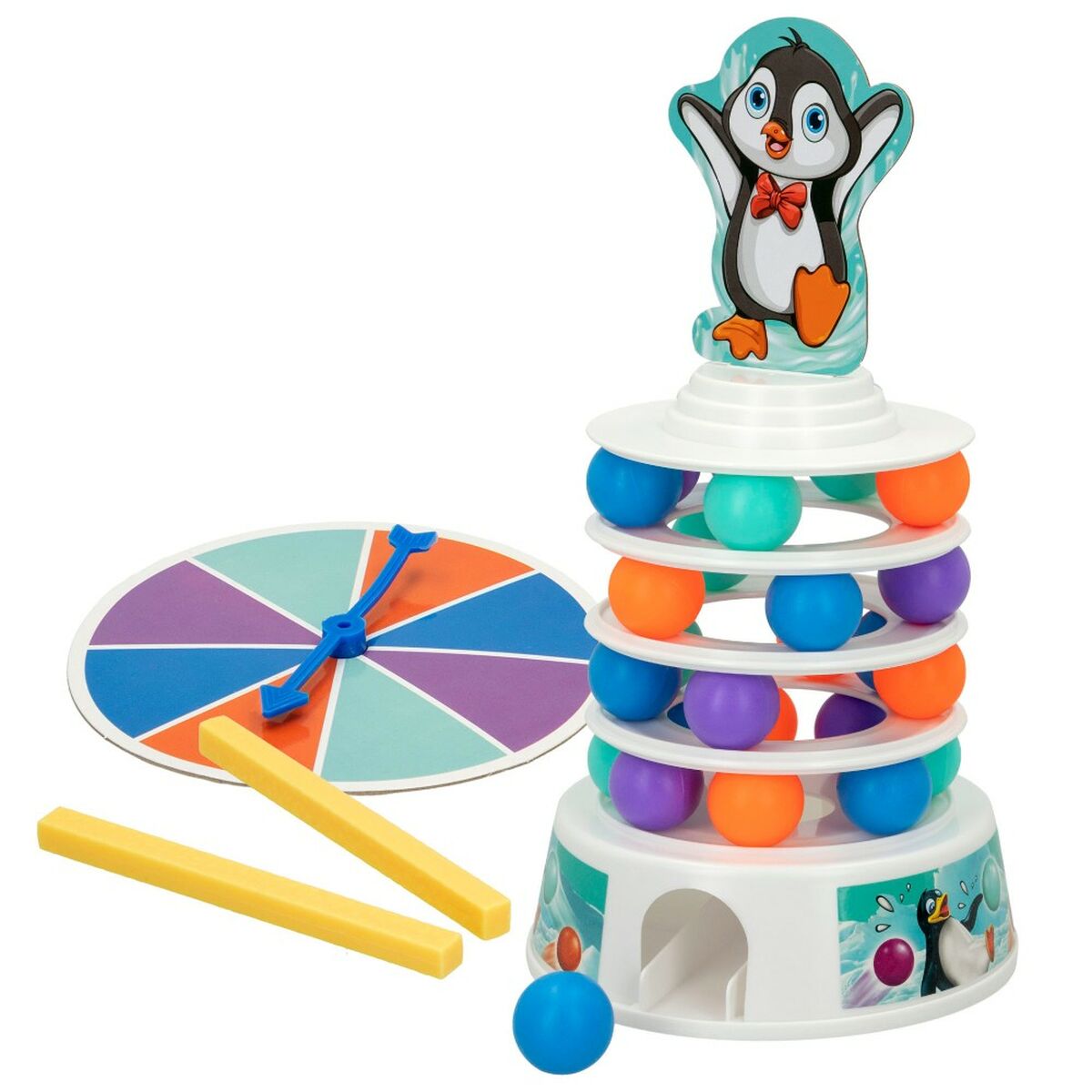 Jeu de société Colorbaby Pingouin (6 Unités)