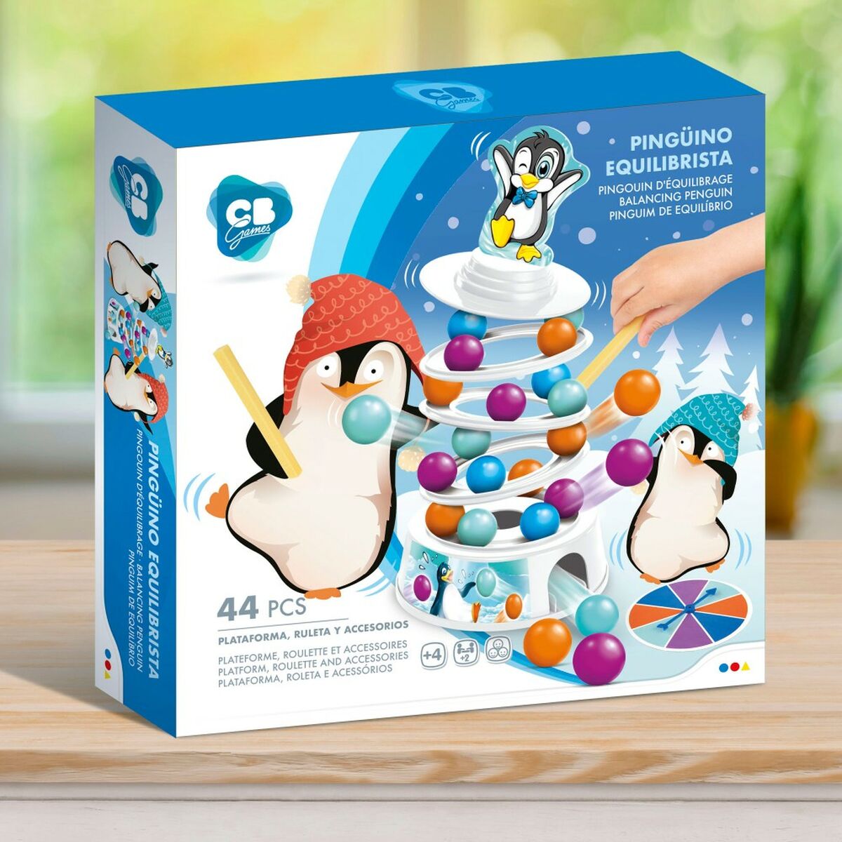 Tischspiel Colorbaby Pinguin (6 Stück)