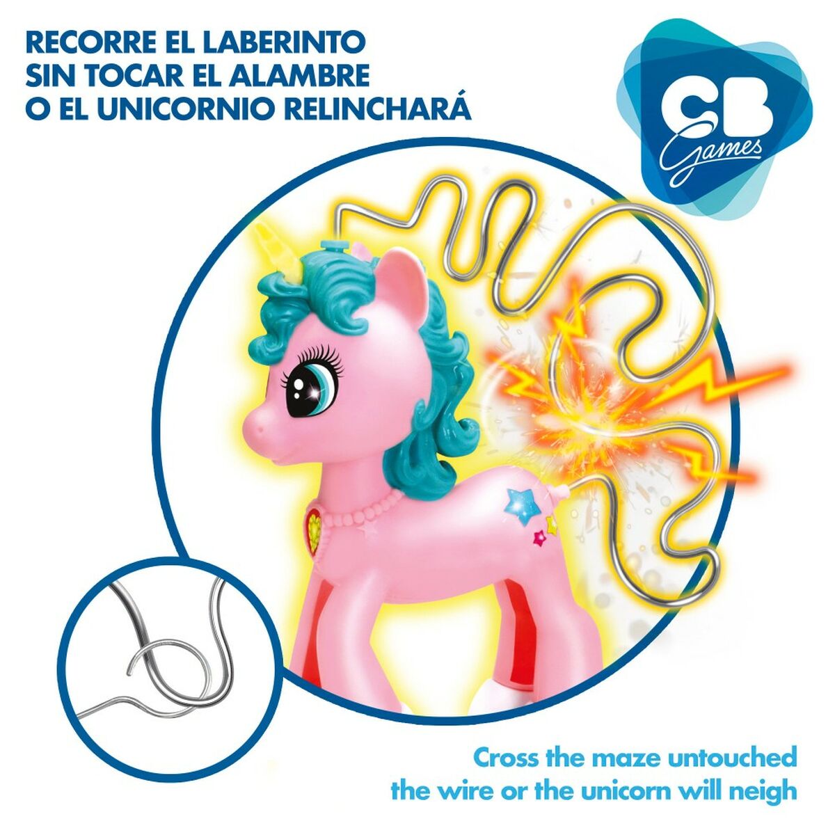 Tischspiel Colorbaby Einhorn (6 Stück)