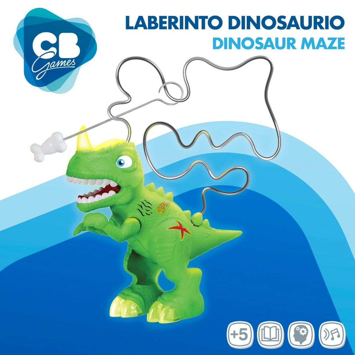 Tischspiel Colorbaby Dinosaurier (6 Stück)