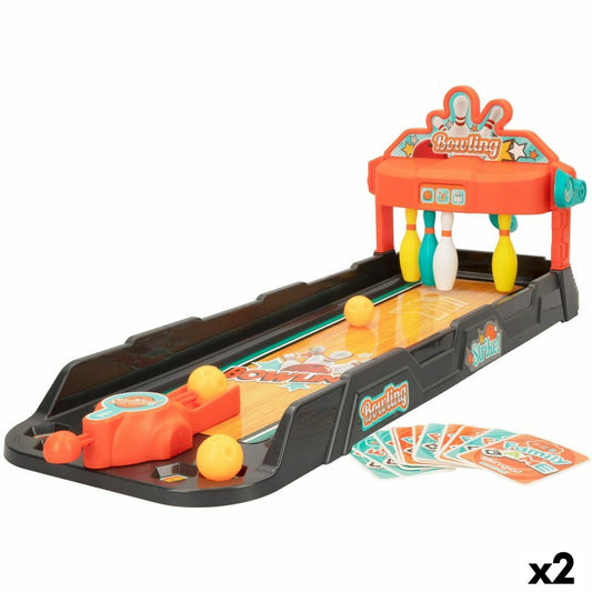 Zielschießen-Spiel Colorbaby Bowling 24 x 23 x 62,5 cm (2 Stück)