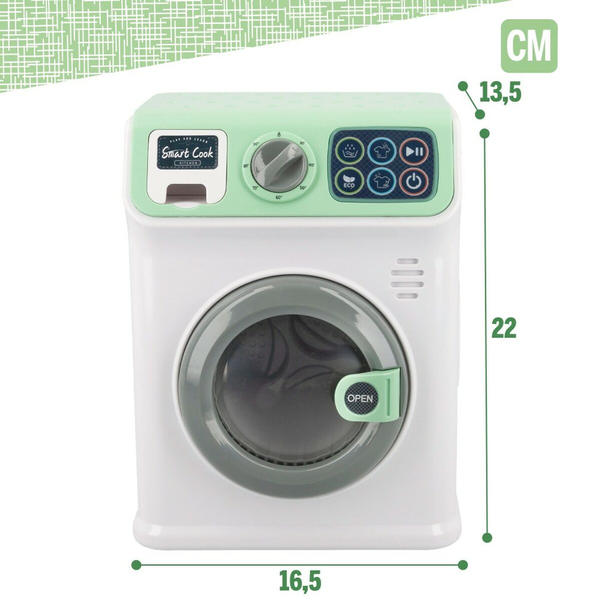 Waschmaschine Colorbaby My Home 16,5 x 22 x 13,5 cm (2 Stück)