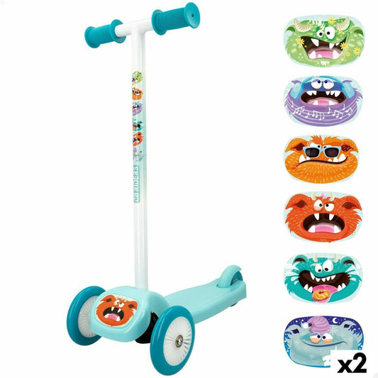 Scooter Colorbaby Monsters 2 Stück