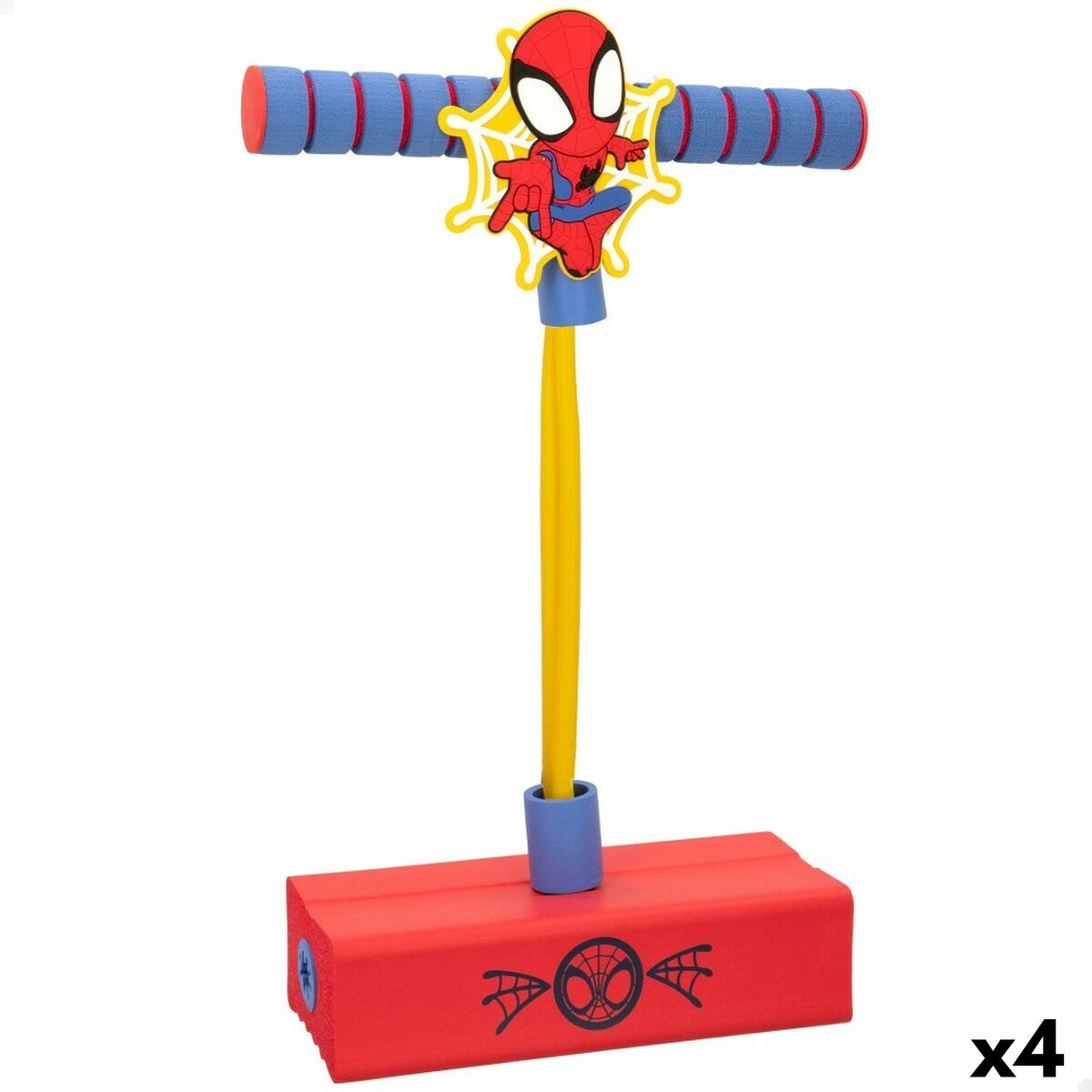 Pogospringer Spider-Man 3D Rot Für Kinder (4 Stück)