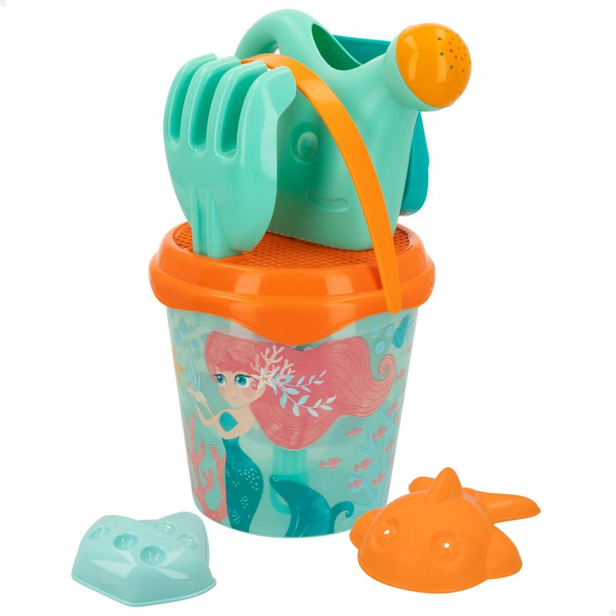 Strandspielzeuge-Set Colorbaby Polypropylen (16 Stück)