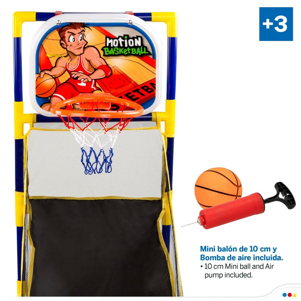Zielschießen-Spiel Colorbaby Basketball 45,5 x 139 x 90 cm (2 Stück)