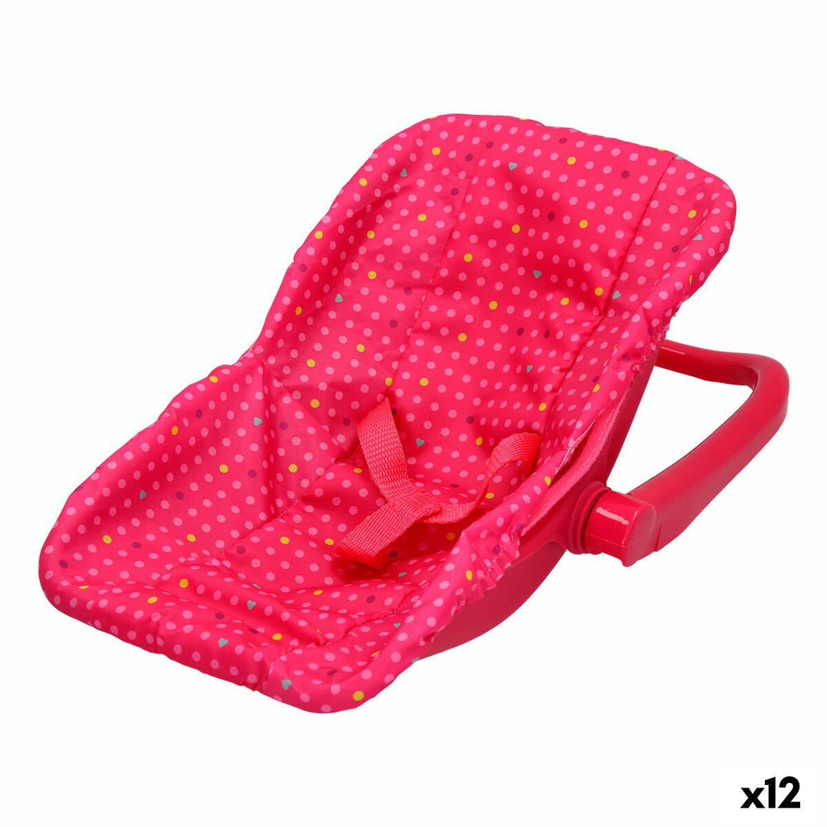 Puppensitz Colorbaby 25 x 25 x 36,5 cm Rosa 12 Stück