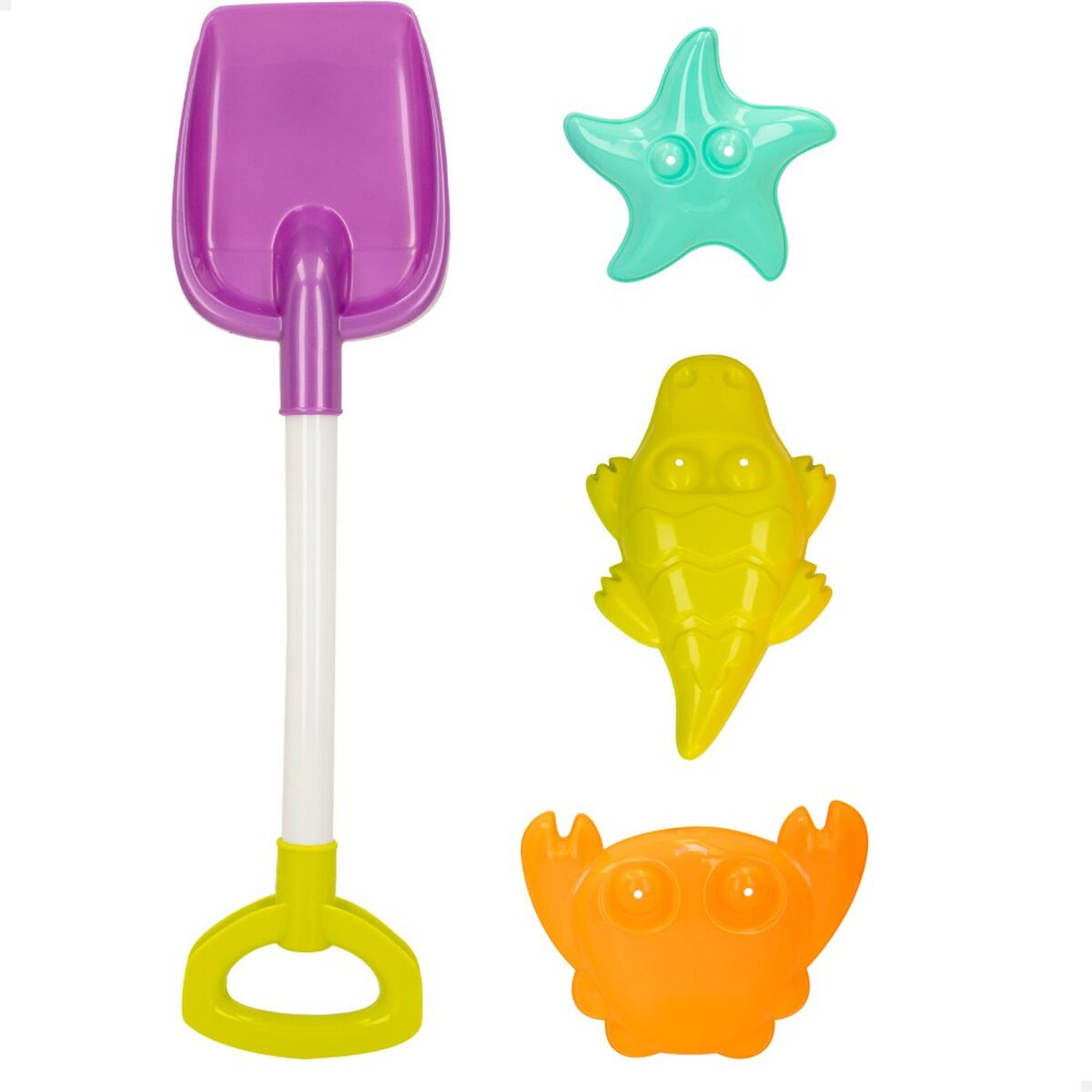 Strandspielzeuge-Set Colorbaby 4 Stücke Polypropylen (12 Stück)