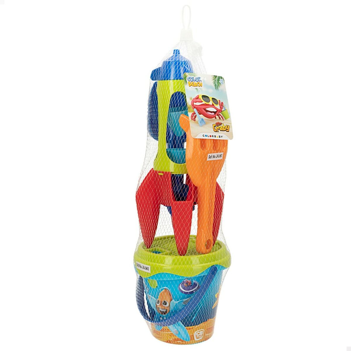 Strandspielzeuge-Set Colorbaby Rakete Polypropylen (25 Stück)